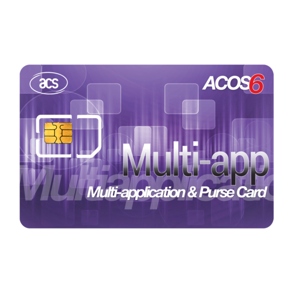 ACOS6 Multi-application & Purse Card (Contact)